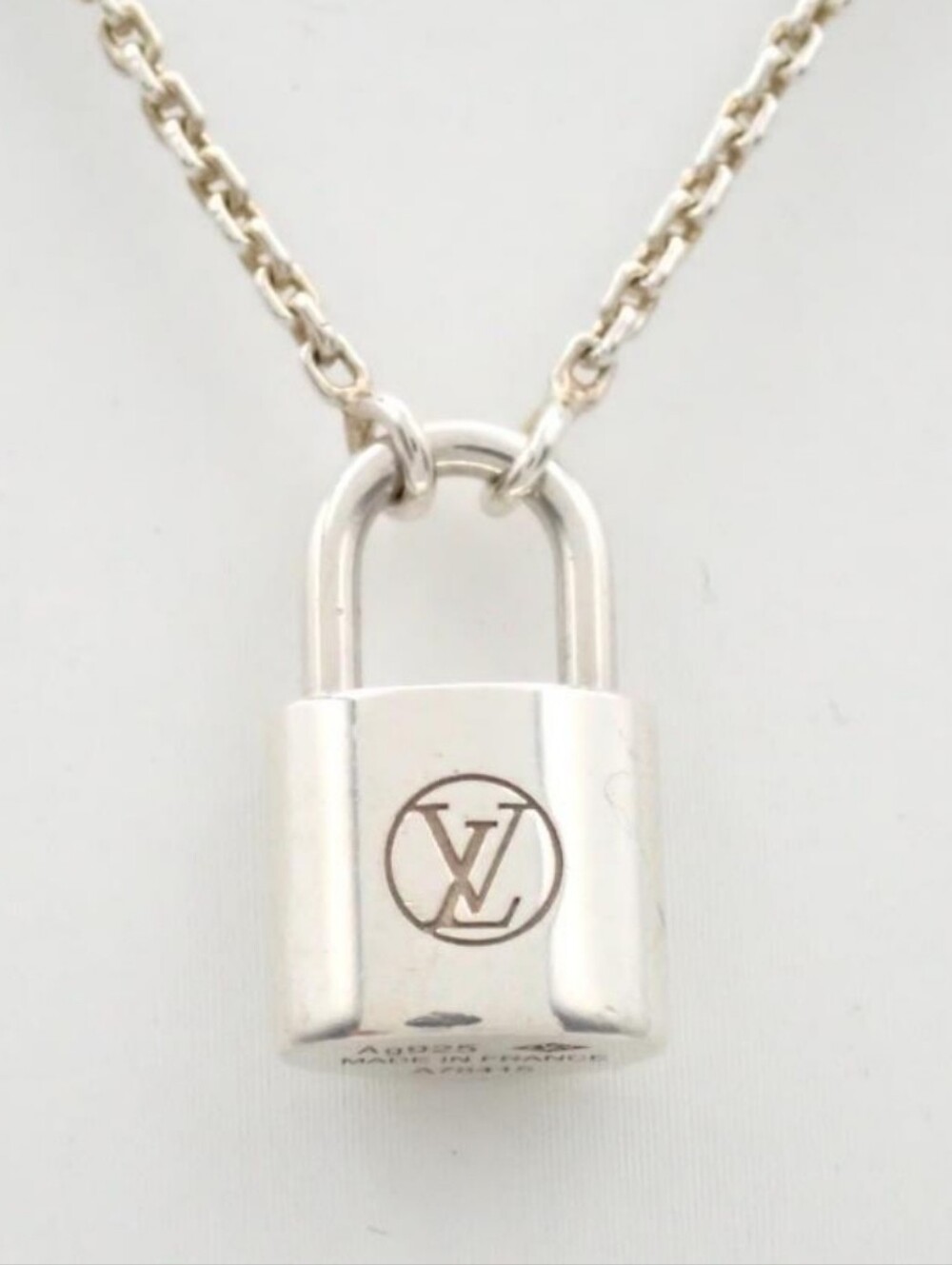 Louis Vuitton Lock Necklace 925